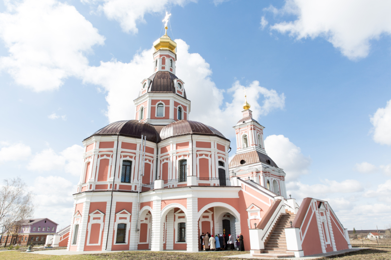 Храм в честь Усекновения главы Иоанна Предтечи в селе Хирино Шатковского района Нижегородской области