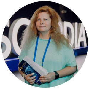 Аксана Прутцкова на Бизнес-форуме группы компаний «Социум». Июнь 2019
