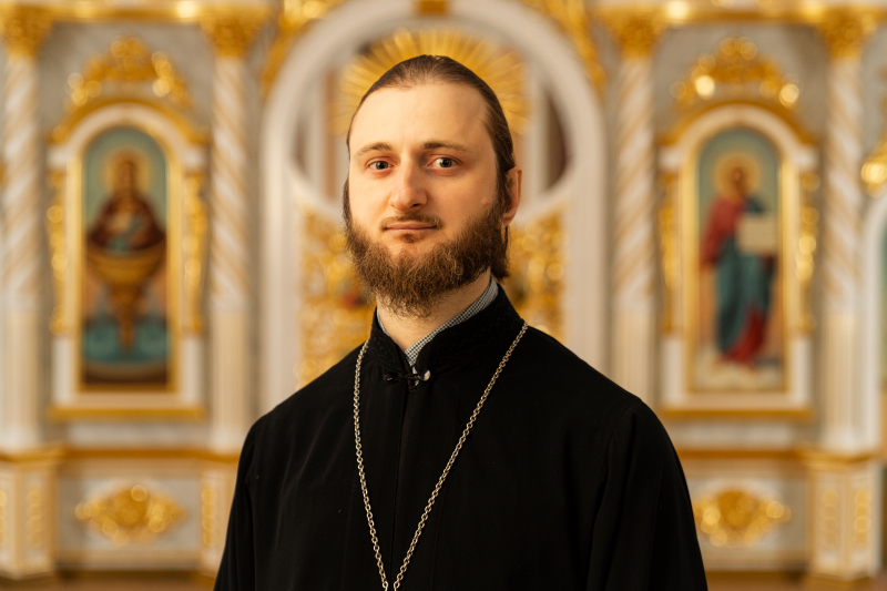 Иерей Владимир (Сергеенко), настоятель храма в честь Усекновения Честной главы Иоанна Предтечи