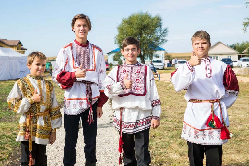 На празднике «Голос традиций» в селе Хирино