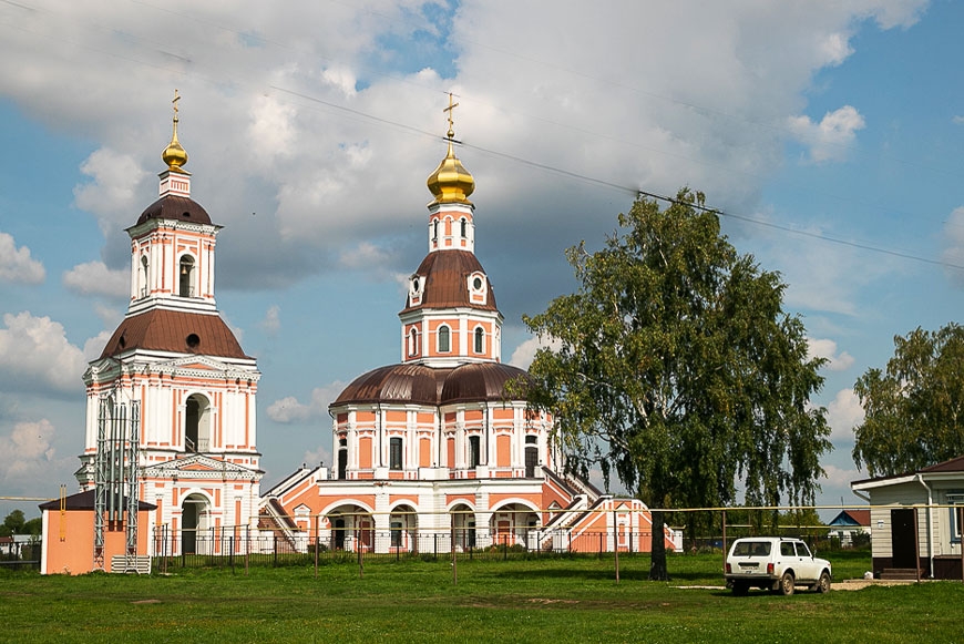 Храм в честь Усекновения главы Иоанна Предтечи в селе Хирино