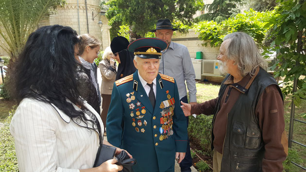 Празднование Дня Победы на Сергиевском подворье