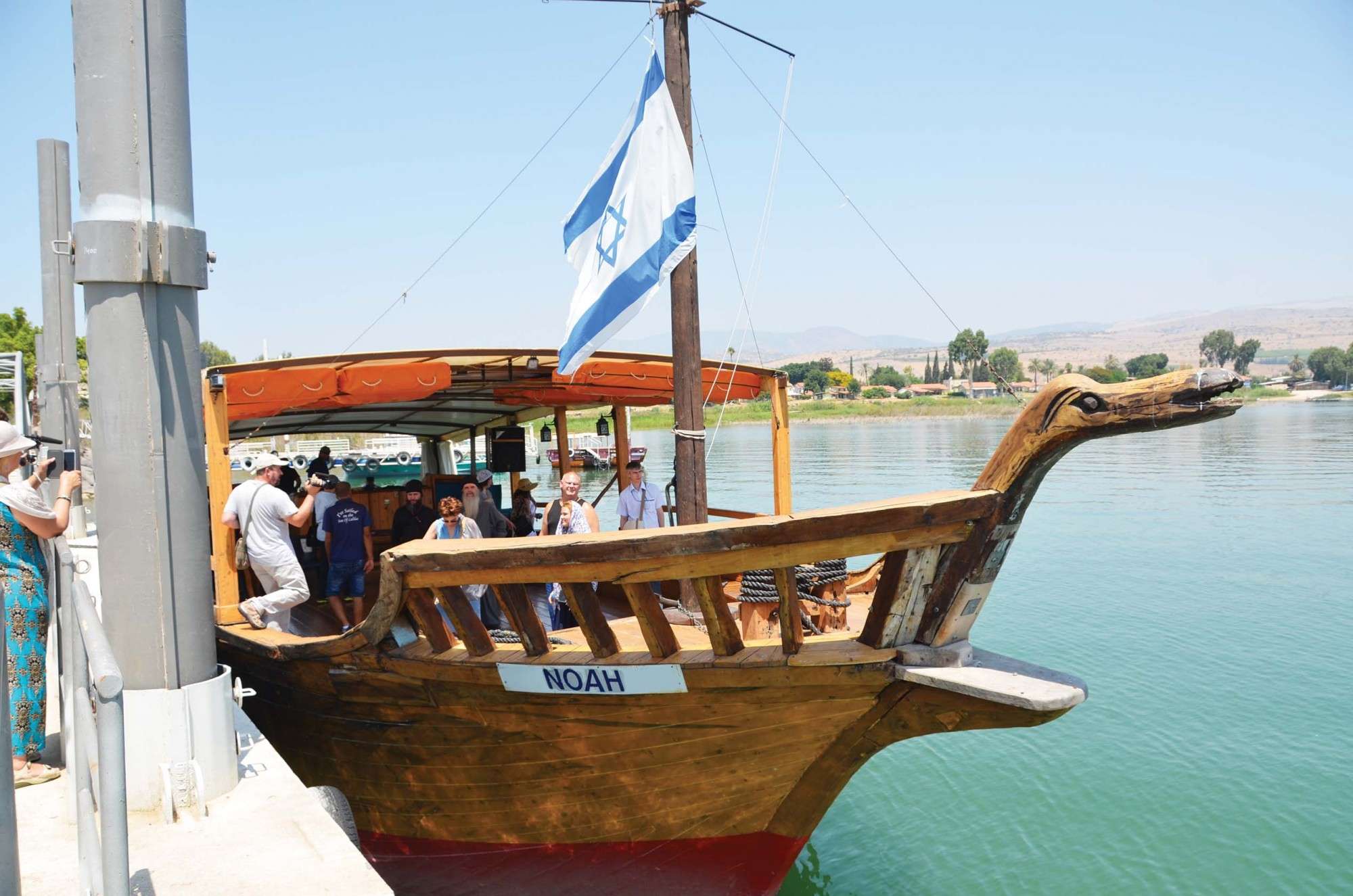 Плывем по Галилейскому морю до Тиверии