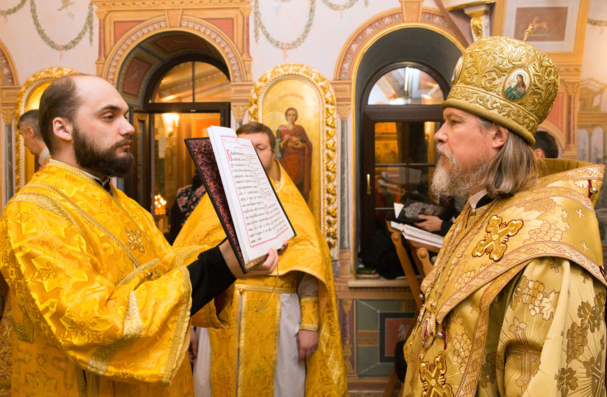 Божественную литургию в храме Святой Елисаветы отслужил митрополит Рязанский и Михайловский Марк