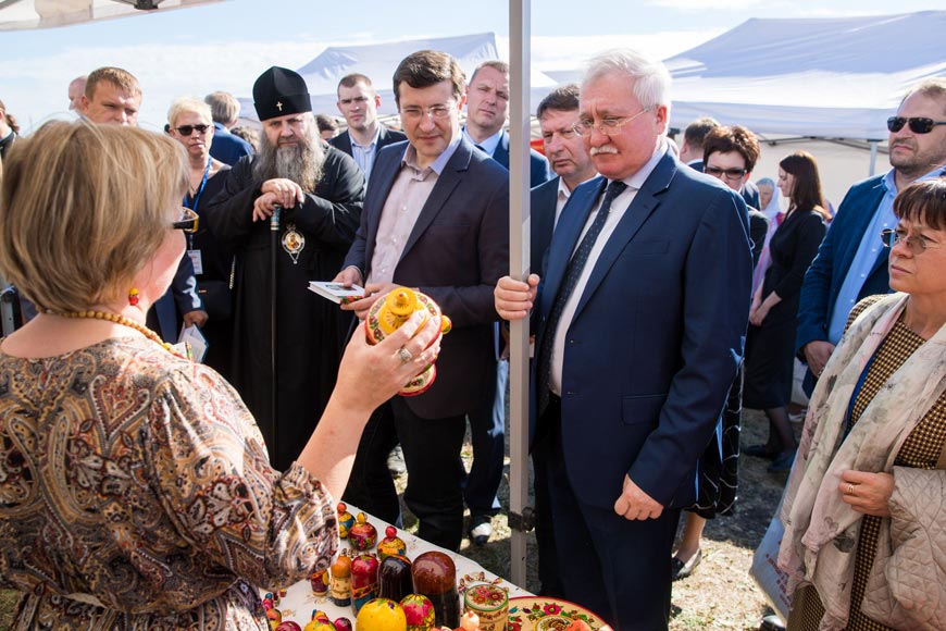 На празднике «Голос традиций» в селе Хирино