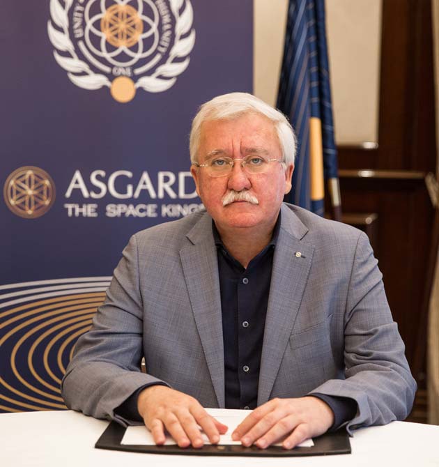 Создателем космического государства Асгардия стал учёный Игорь Айшурбели