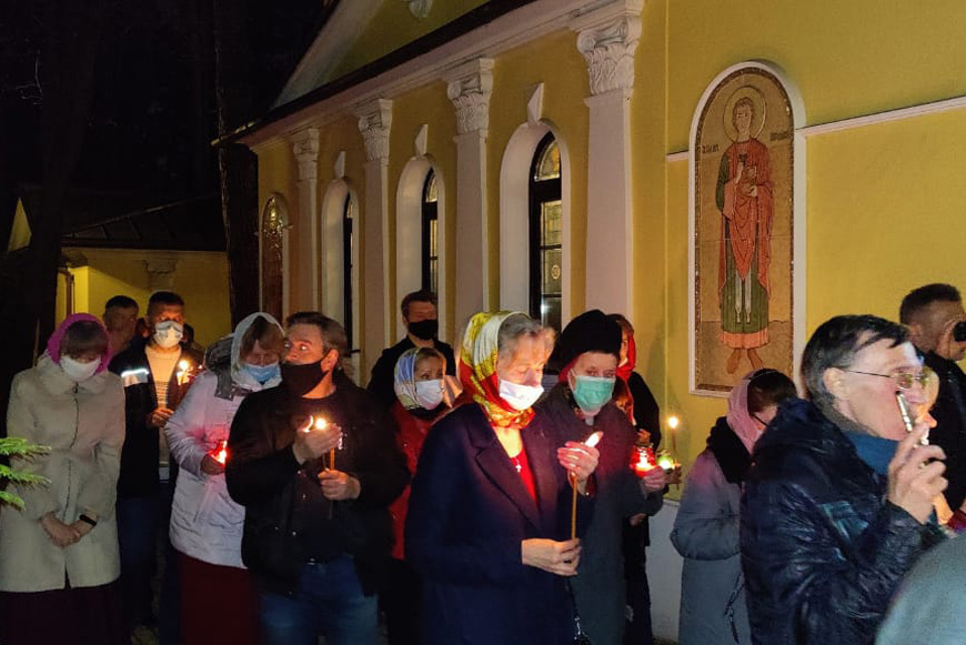 Пасхальное богослужение в Обители святой Елисаветы