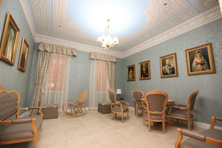 Историческая комната на Сергиевском подворье