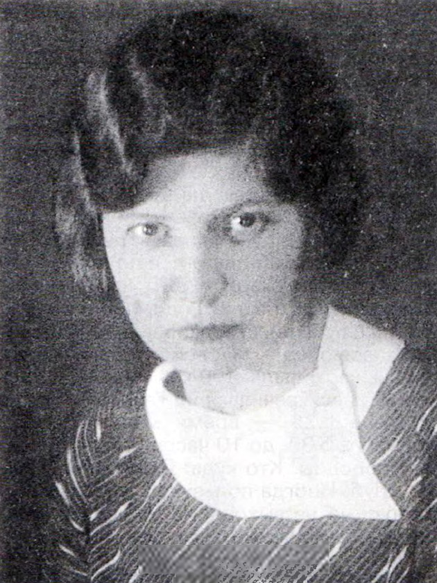 Ольга Яковлевна Хохлова — моя мама. 1934 год. Фото Константина Хохлова