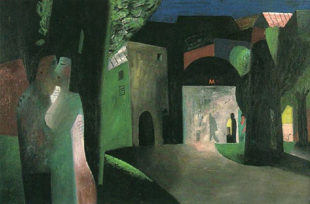 Метро Новокузнецкое ночью. 1990 г.