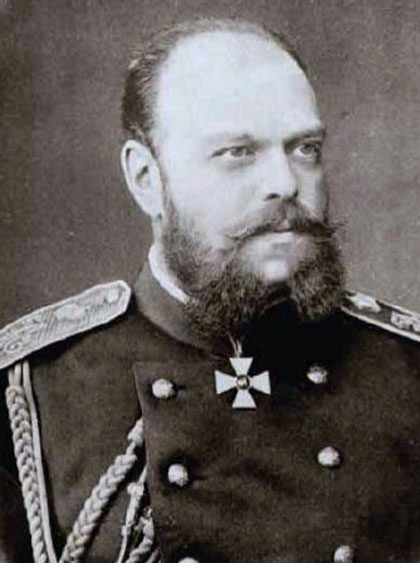 Российский Император Александр III, утвердивший Устав Православного Палестинского Общества 3 июня 1882 года