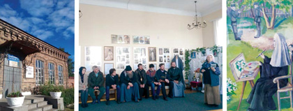 В Напольной школе, в которой содержались члены Дома Романовых вплоть до своей гибели,  до сих пор учатся ребятишки