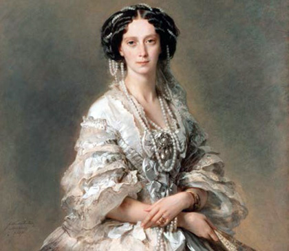 Портрет Императрицы Марии Александровны. 1857 г.