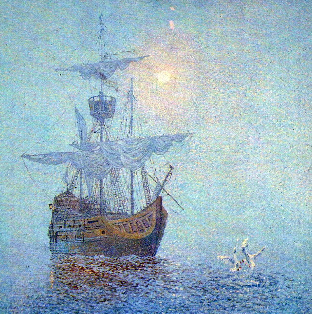 Парусник в тумане