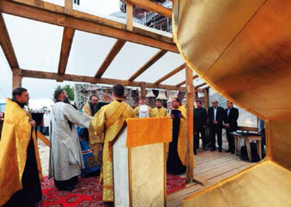 Восстановление Предтеченского храма в селе Хирино