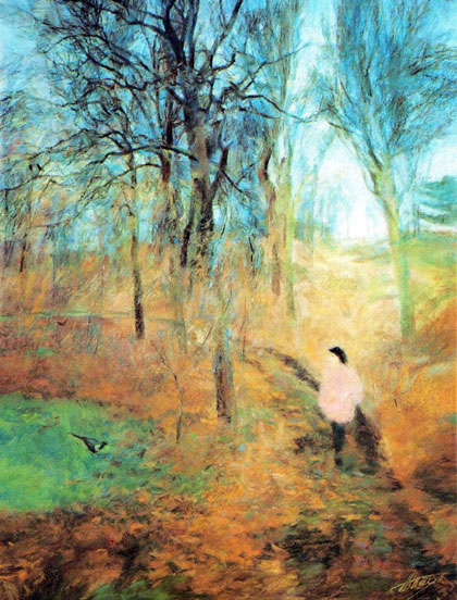 Бесснежная зима в Голландии. 1992