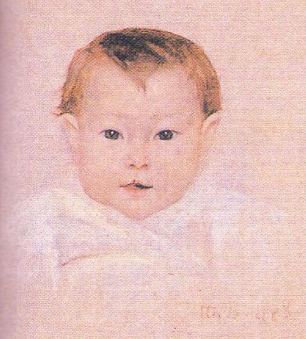 Три улыбки. Младенец. 1883 г.