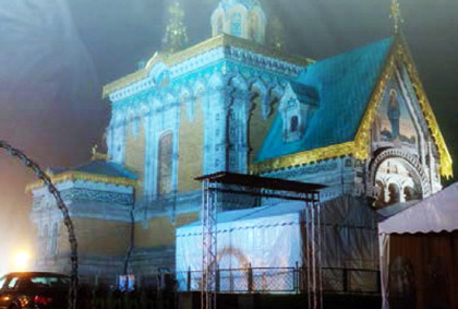 Русский Храм св. равноапостольной Марии Магдалины на Матильденхёэ («холм Матильды»)