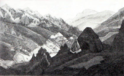 Н. Рерих. Отшельник