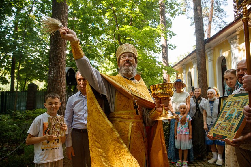 Престольный праздник храма в Обители святой Елисаветы. 18 июля 2021 год