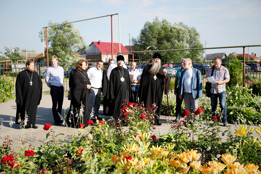 Митрополит Нижегородский и Арзамасский Георгий в селе Хирино